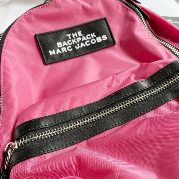 New Medium The Backpack Marc Jacobs in Trixie Pink/Black - Picture 2 of 10